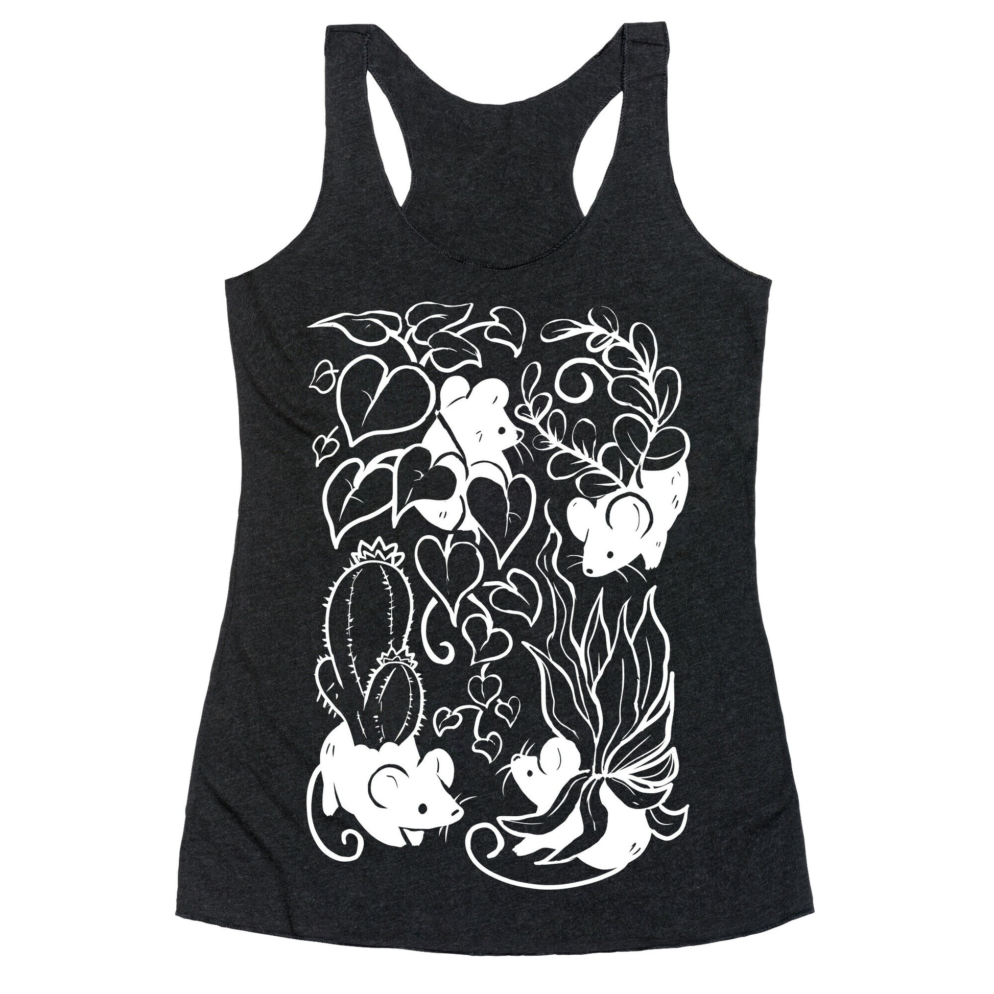 Mouse Plants Racerback Tank