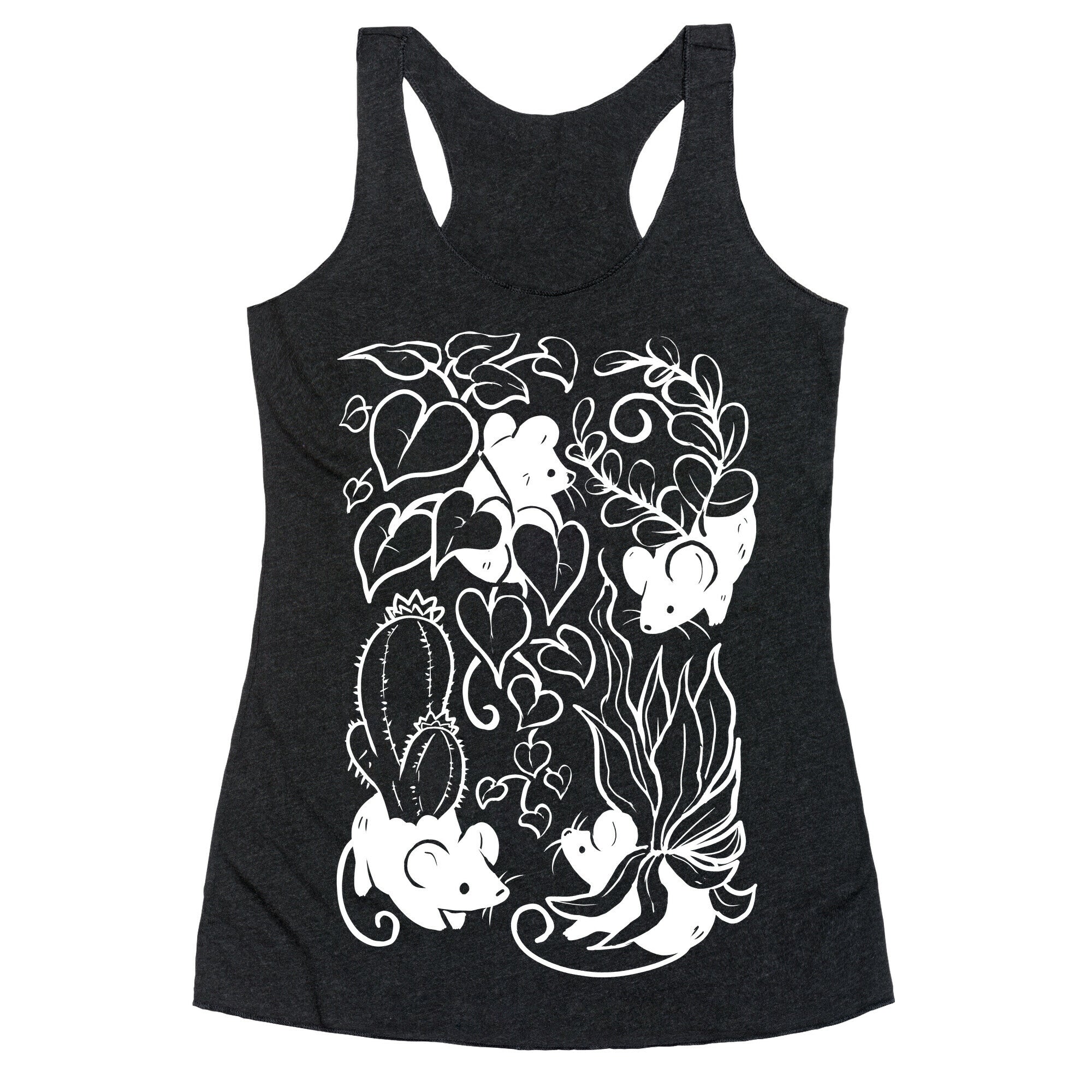 Mouse Plants Racerback Tank