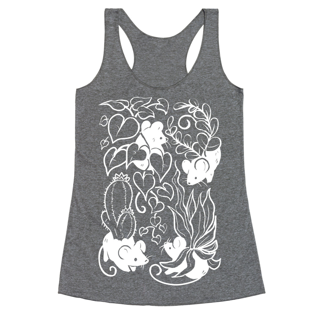 Mouse Plants Racerback Tank
