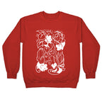 Mouse Plants Crewneck Sweatshirt