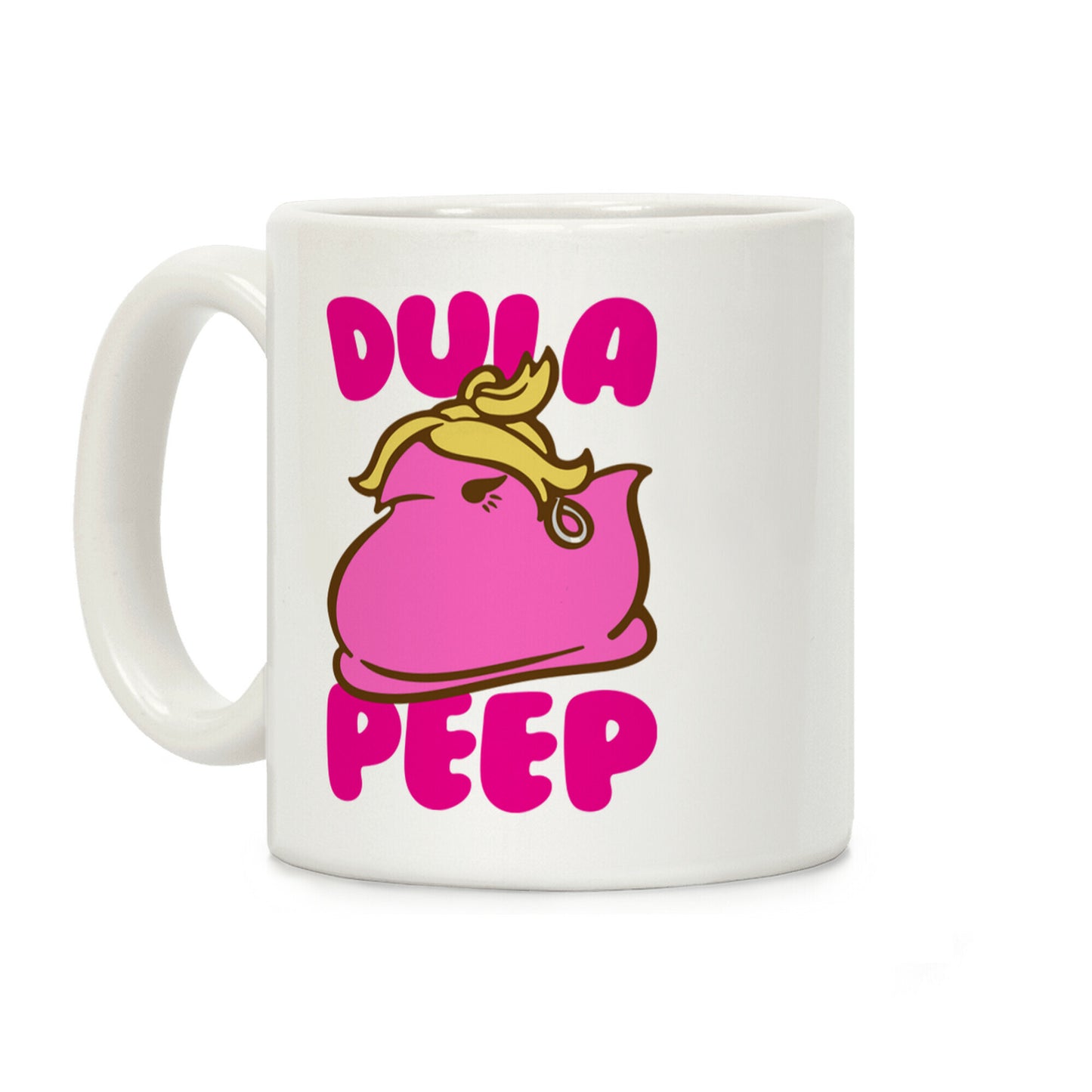Dula Peep Parody Coffee Mug
