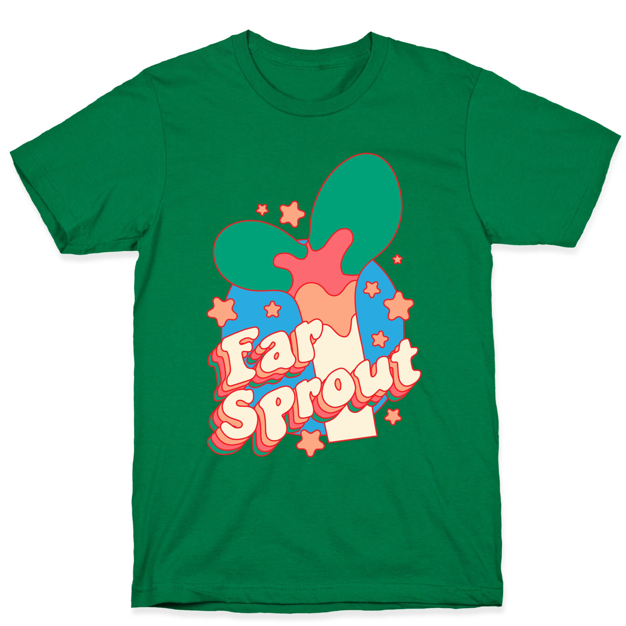 Far Sprout Groovy Plant Sprout T-Shirt