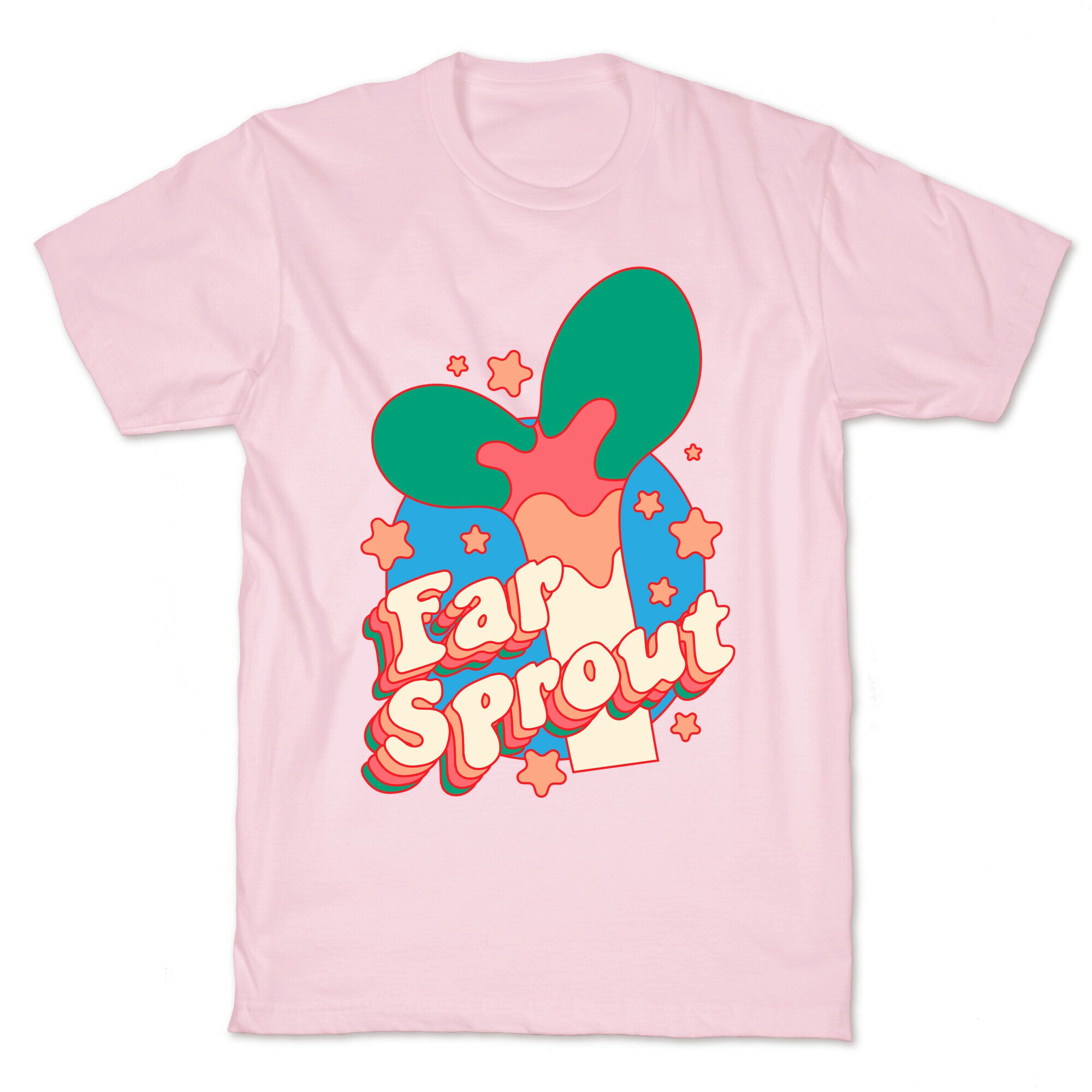 Far Sprout Groovy Plant Sprout T-Shirt
