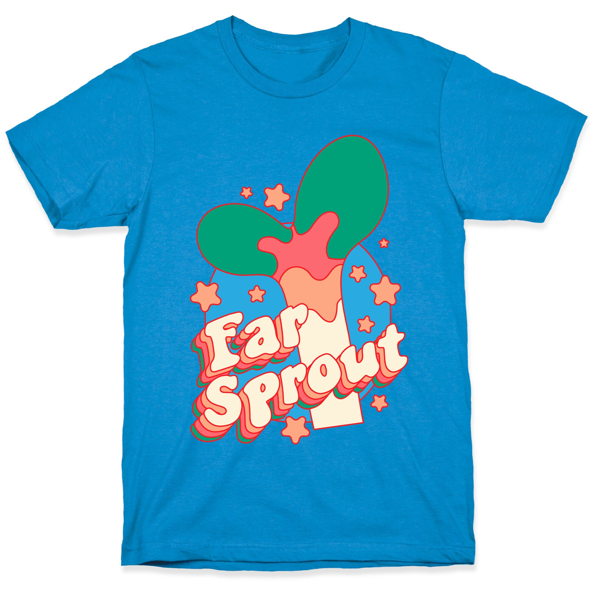 Far Sprout Groovy Plant Sprout T-Shirt