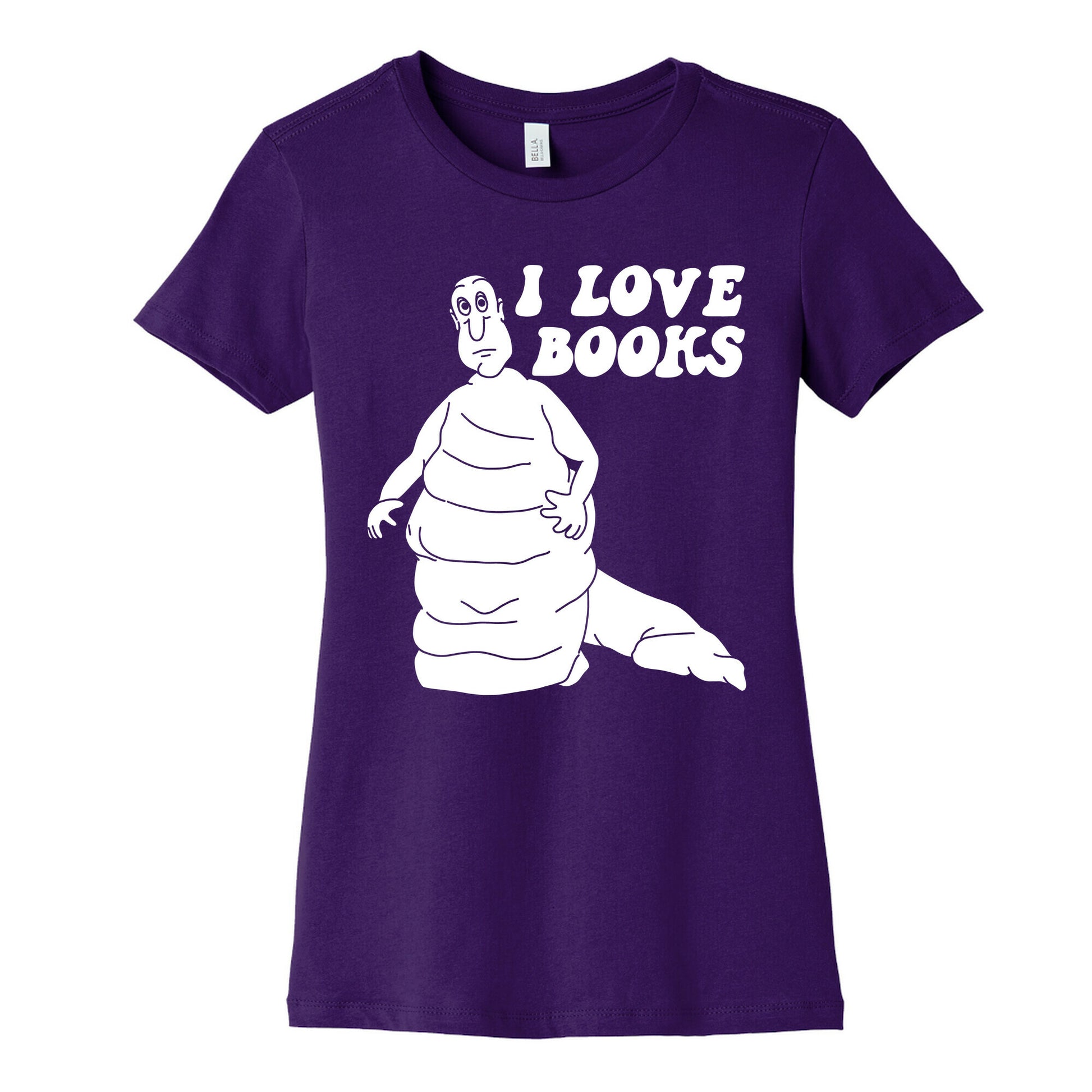 I Love Books Women's Cotton Tee