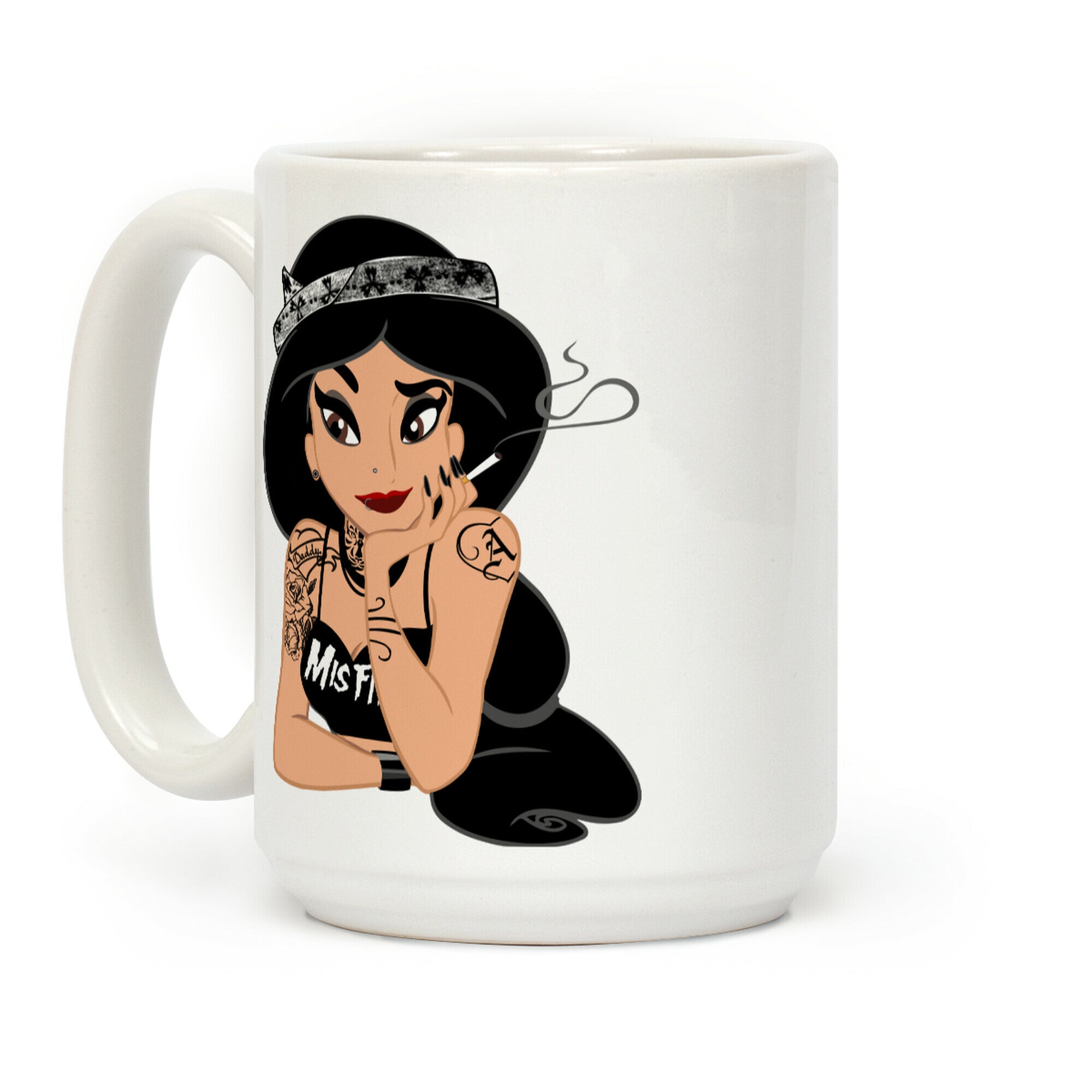 Punk Rock Princess Parody Coffee Mug