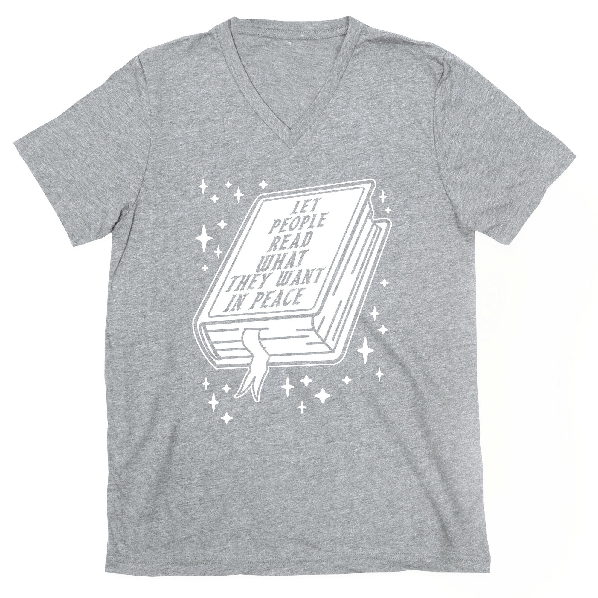 Let People Read What they Want in Peace V-Neck