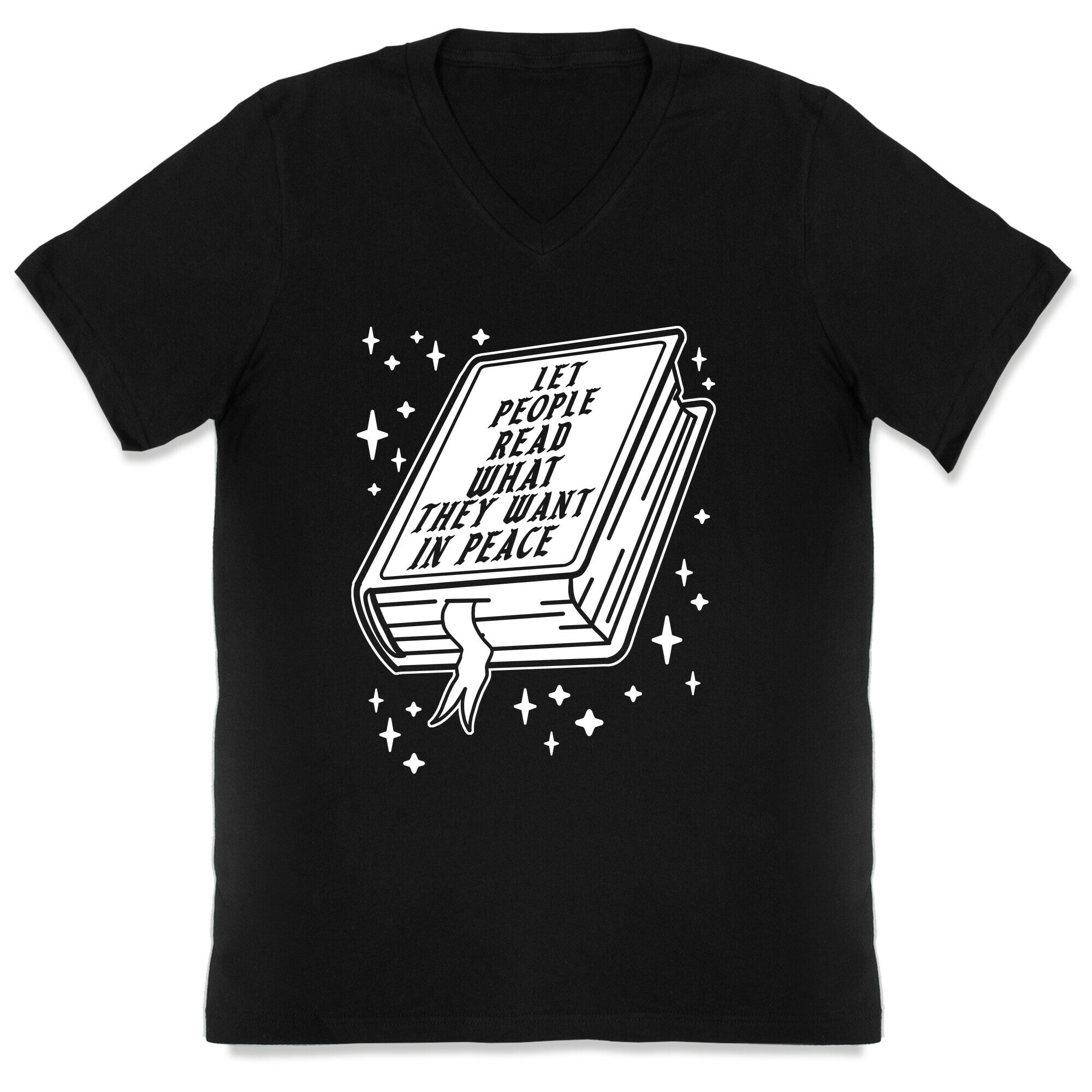 Let People Read What they Want in Peace V-Neck