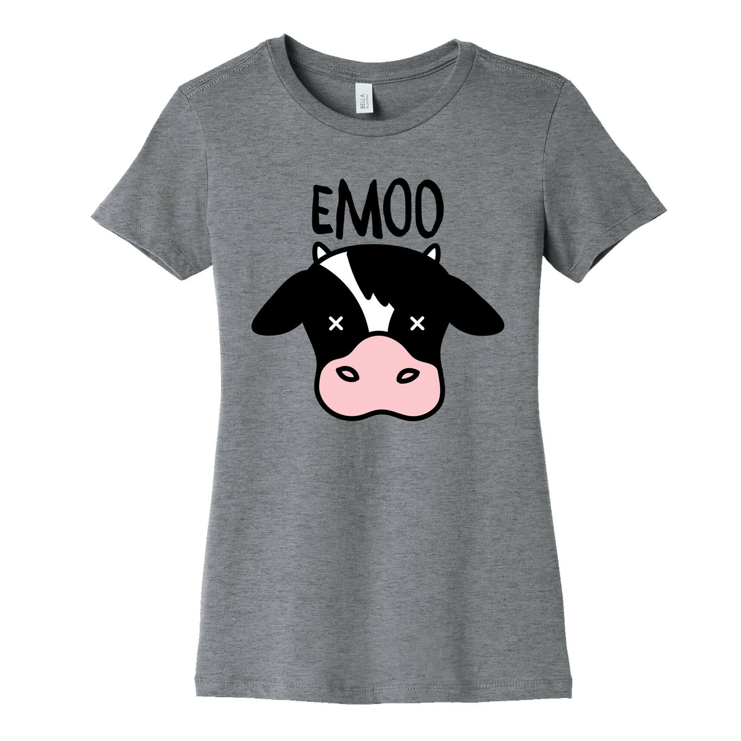 Emoo Emo Cow Women's Cotton Tee