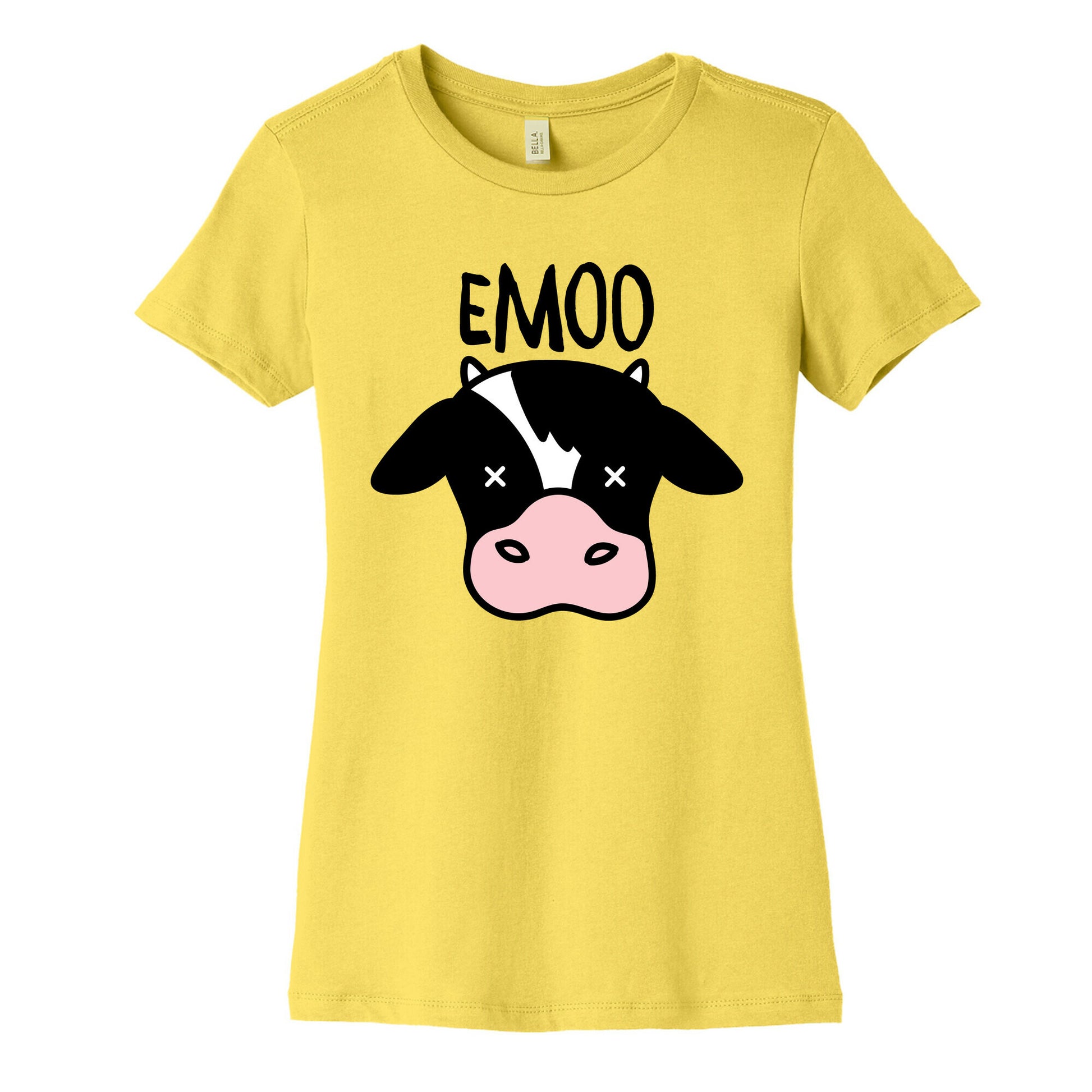 Emoo Emo Cow Women's Cotton Tee