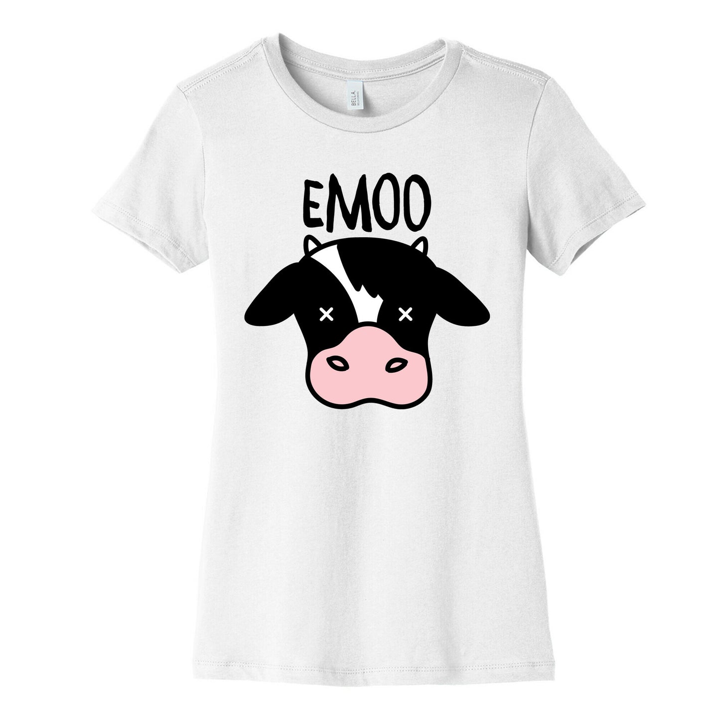 Emoo Emo Cow Women's Cotton Tee