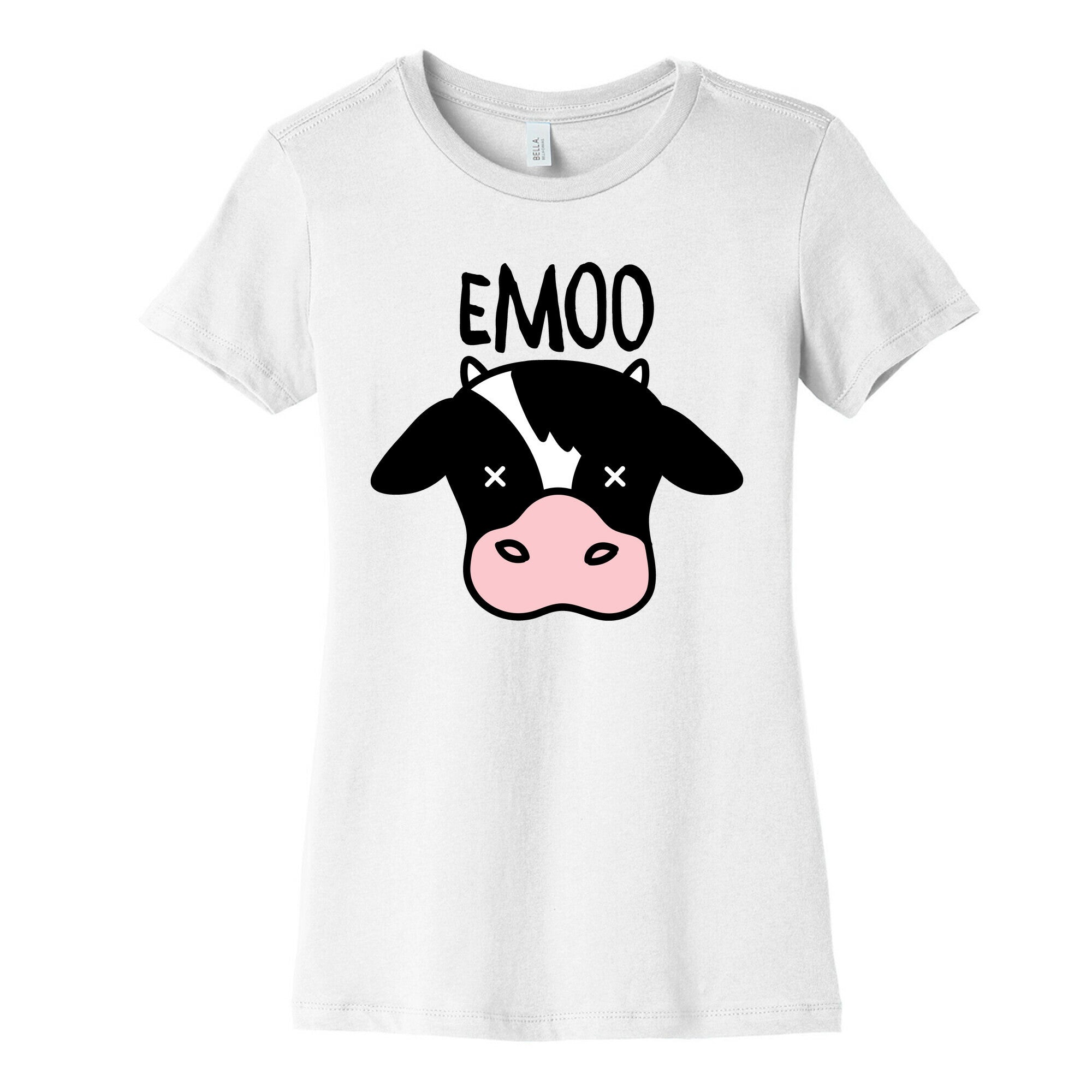 Emoo Emo Cow Women's Cotton Tee