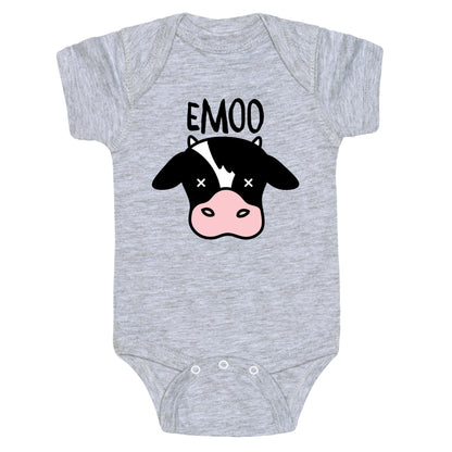 Emoo Emo Cow Baby One Piece
