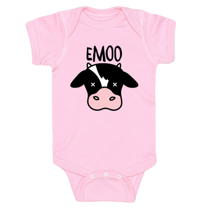 Emoo Emo Cow Baby One Piece