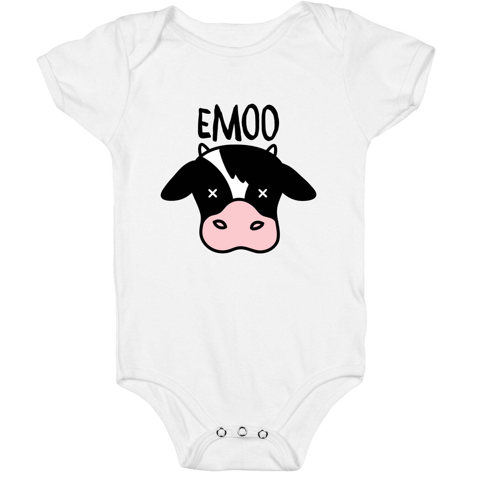 Emoo Emo Cow Baby One Piece