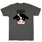 Emoo Emo Cow Unisex Triblend Tee