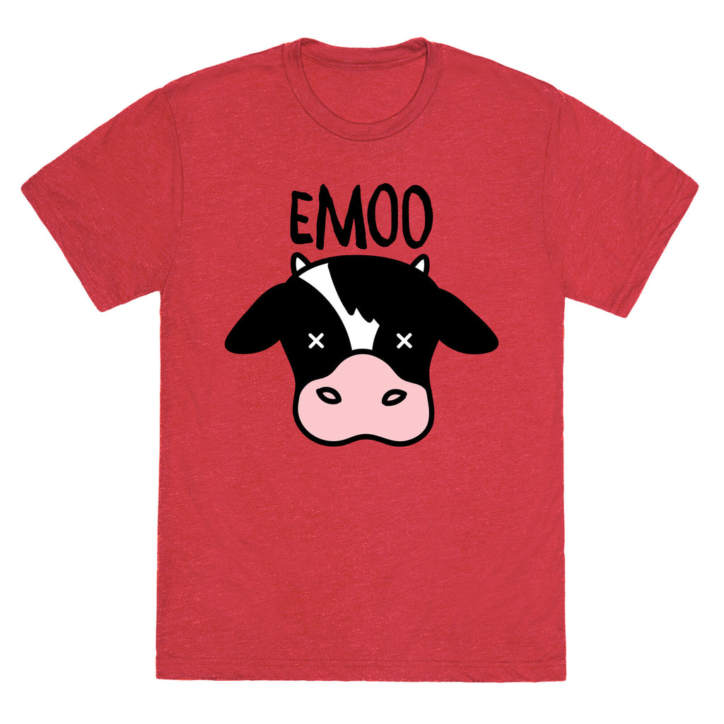 Emoo Emo Cow Unisex Triblend Tee
