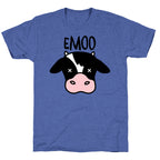 Emoo Emo Cow Unisex Triblend Tee