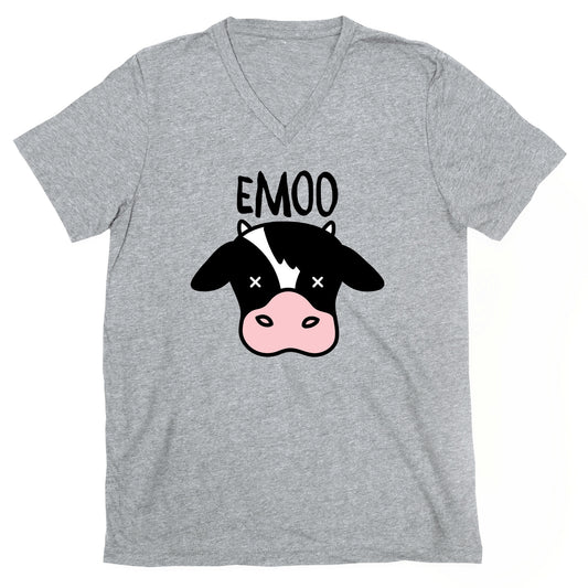 Emoo Emo Cow V-Neck