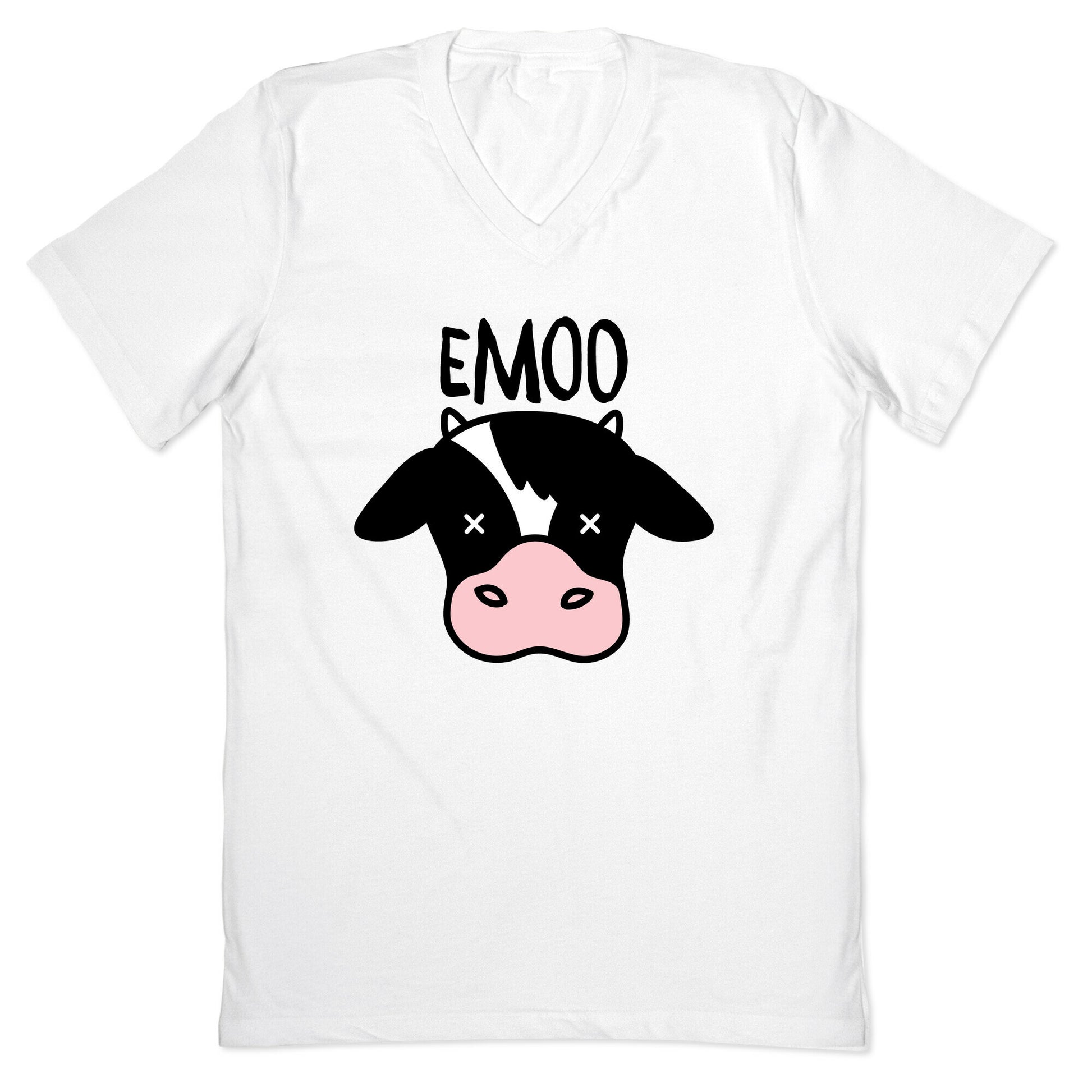 Emoo Emo Cow V-Neck
