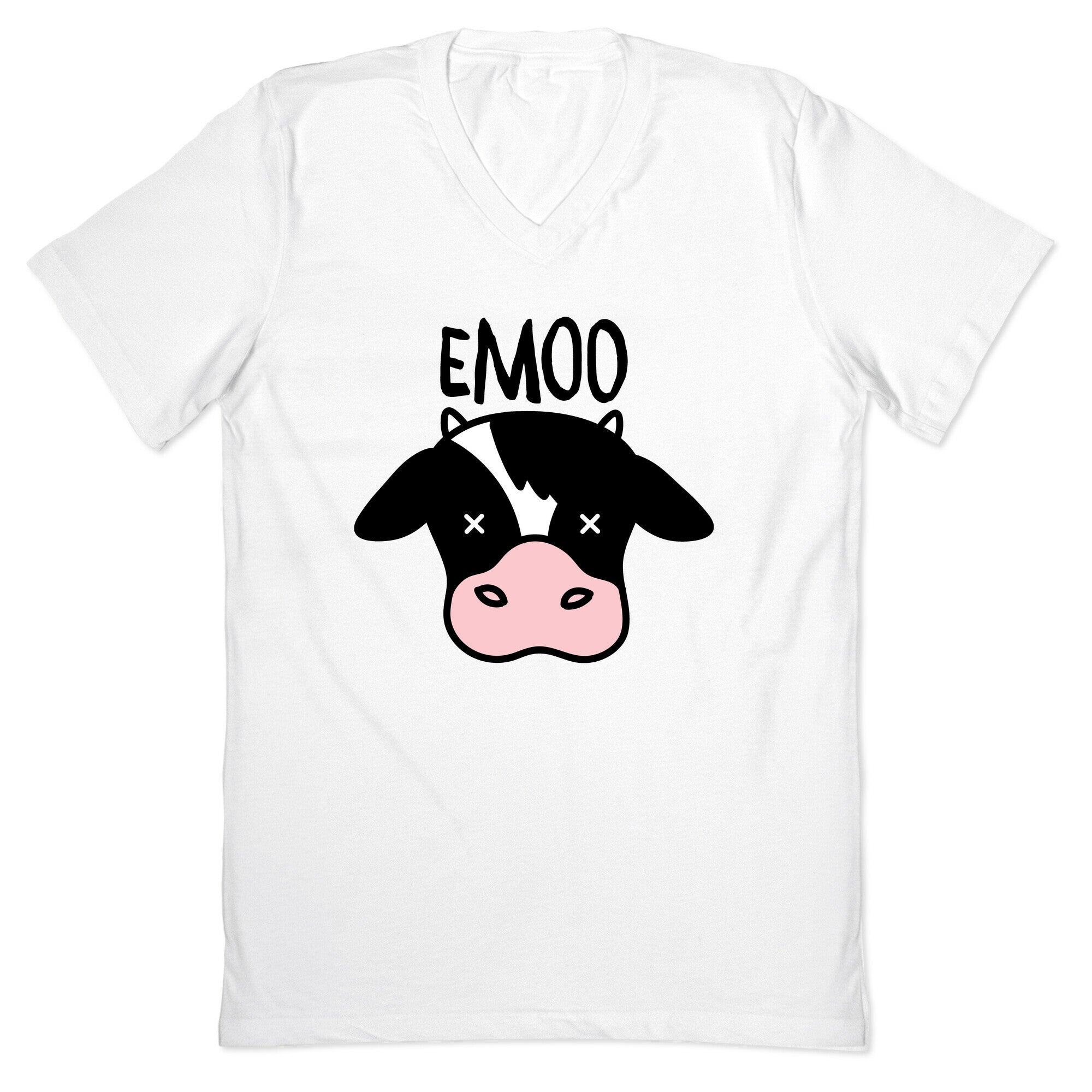 Emoo Emo Cow V-Neck