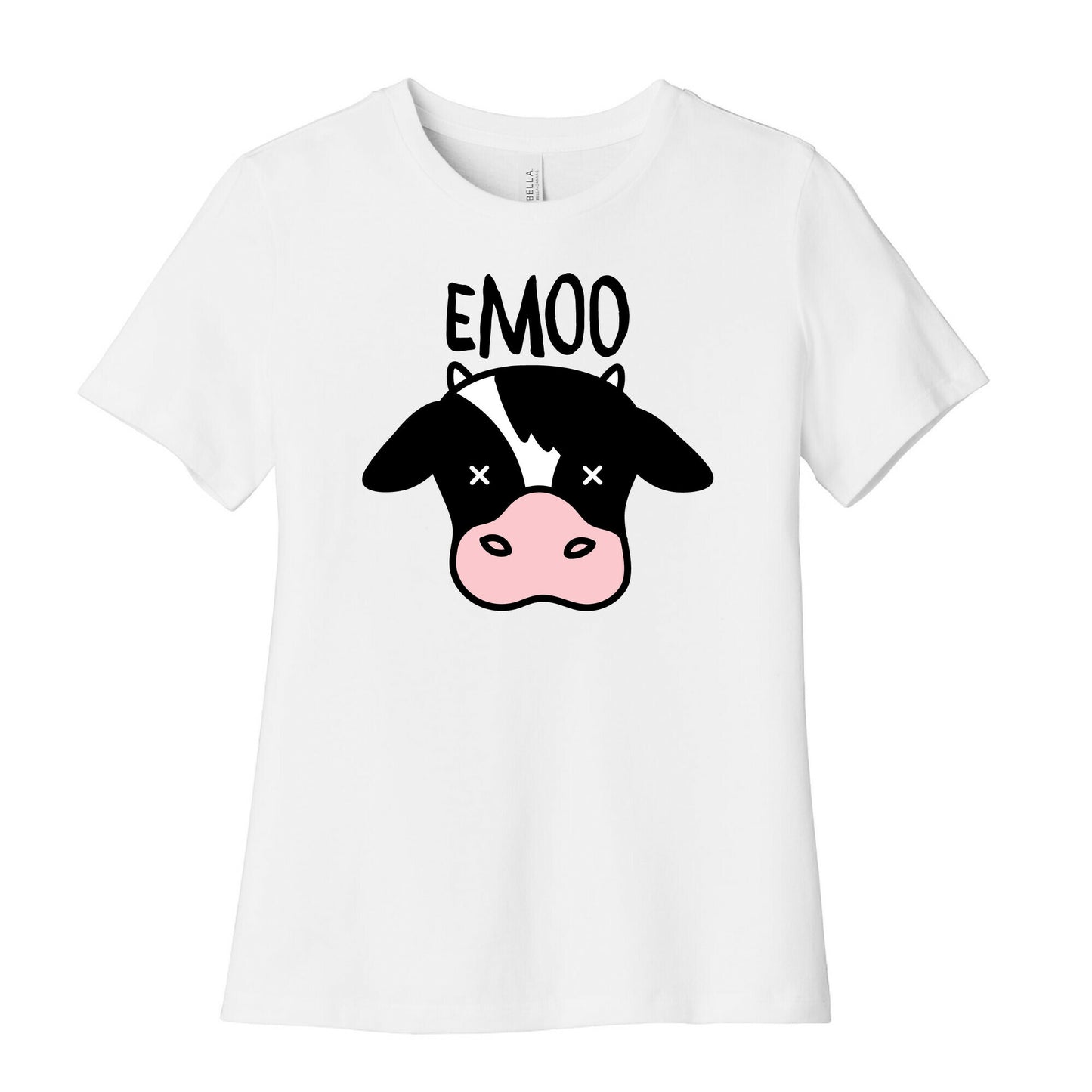 Emoo Emo Cow Women's Cotton Tee