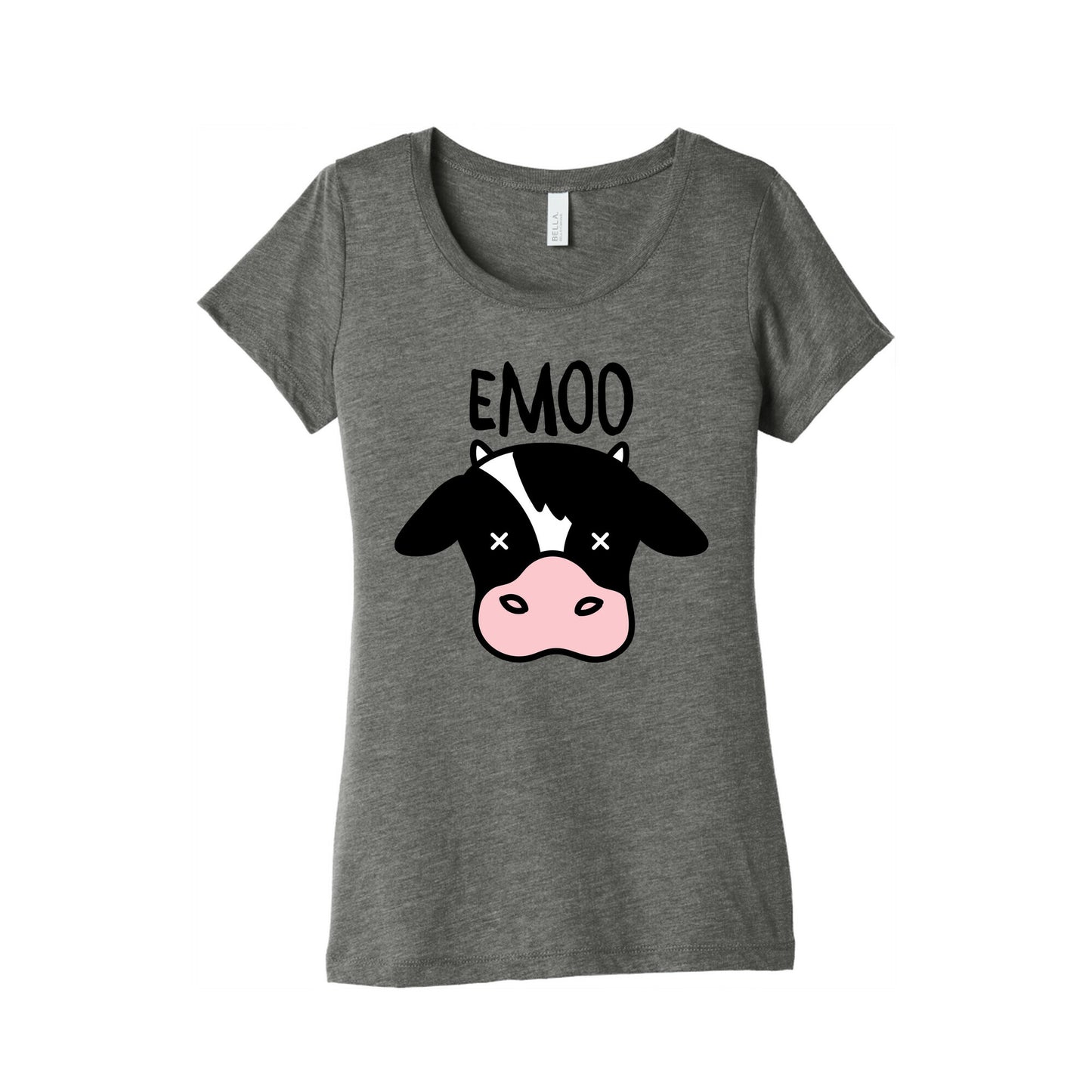 Emoo Emo Cow Women's Triblend Tee