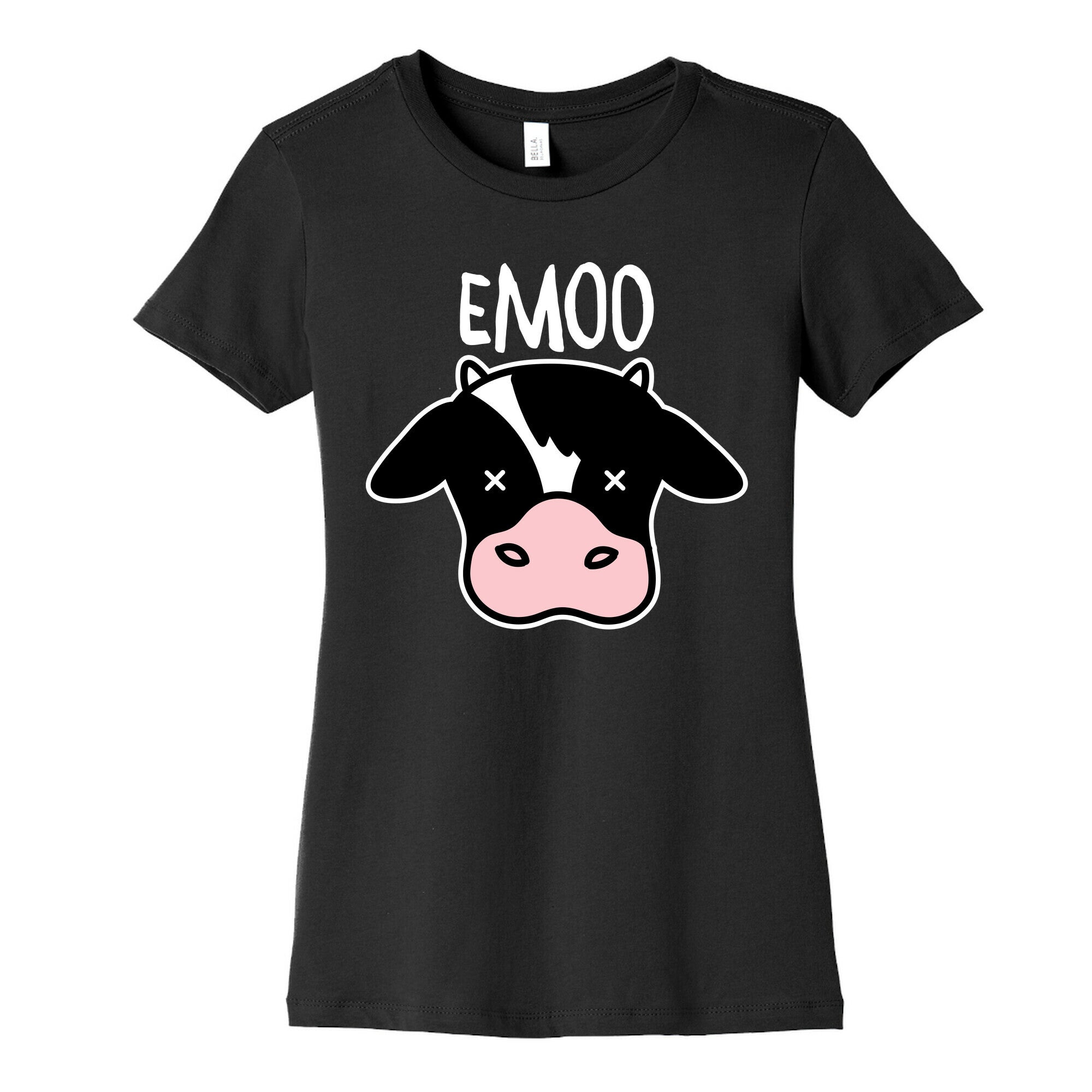 Emoo Emo Cow Women's Cotton Tee