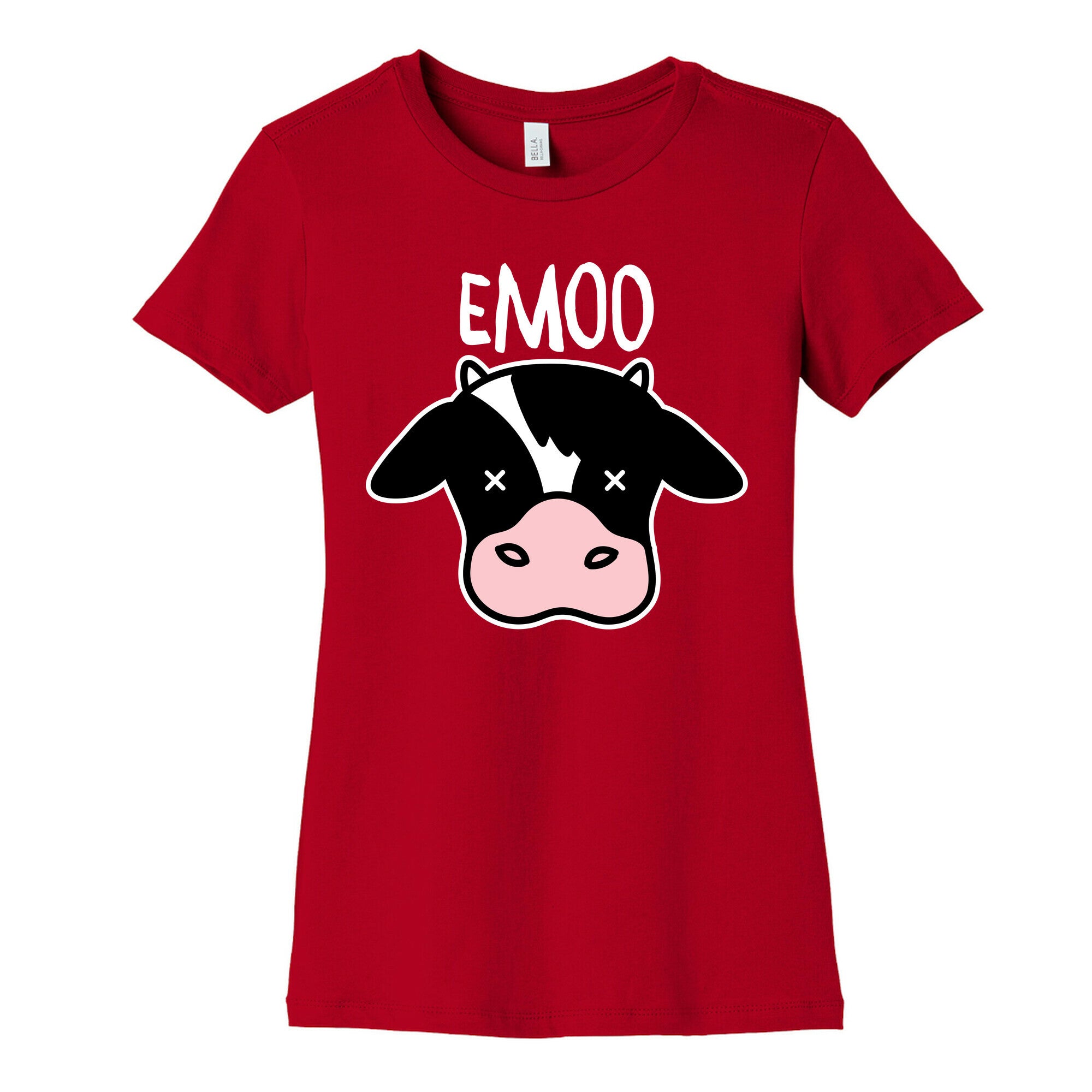 Emoo Emo Cow Women's Cotton Tee