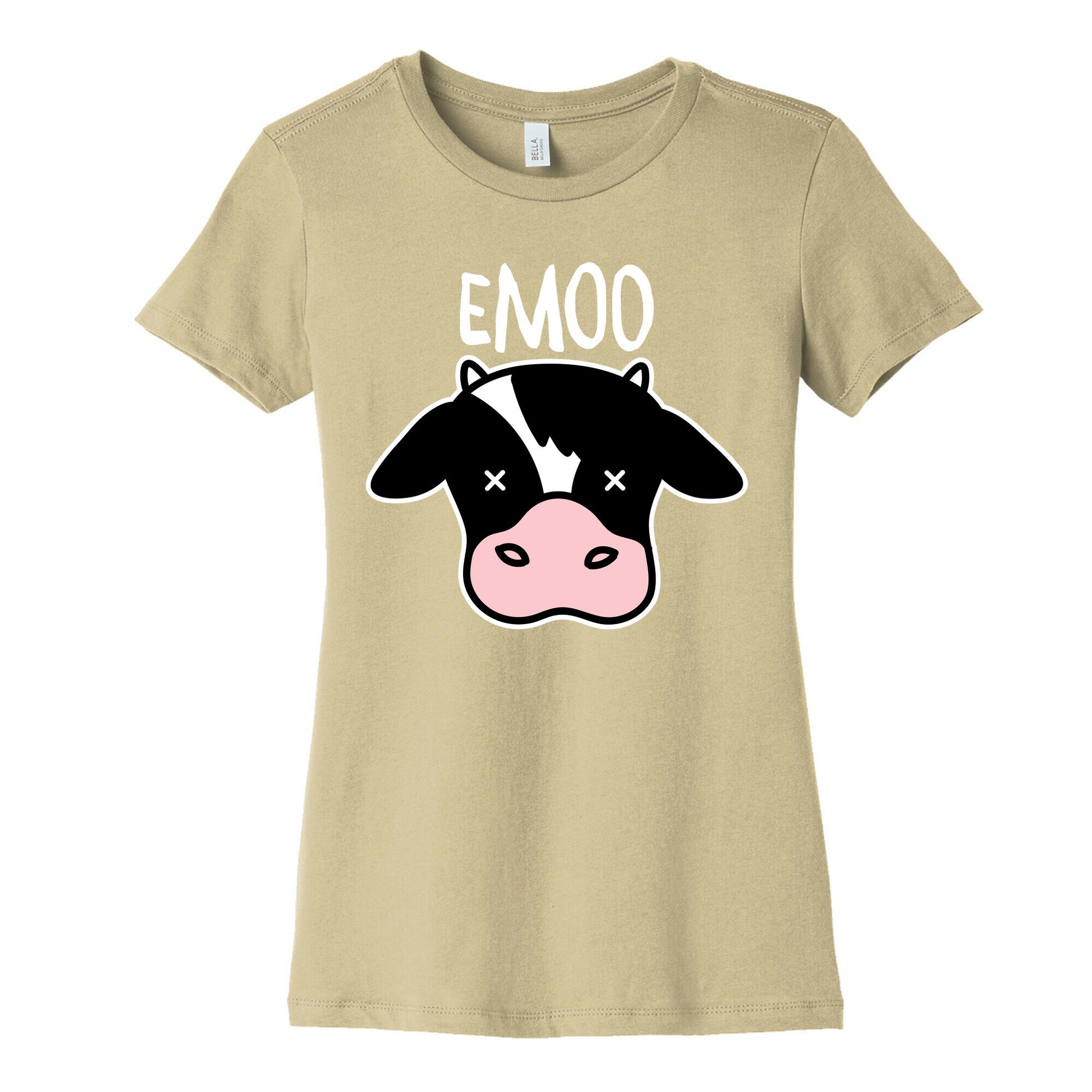 Emoo Emo Cow Women's Cotton Tee