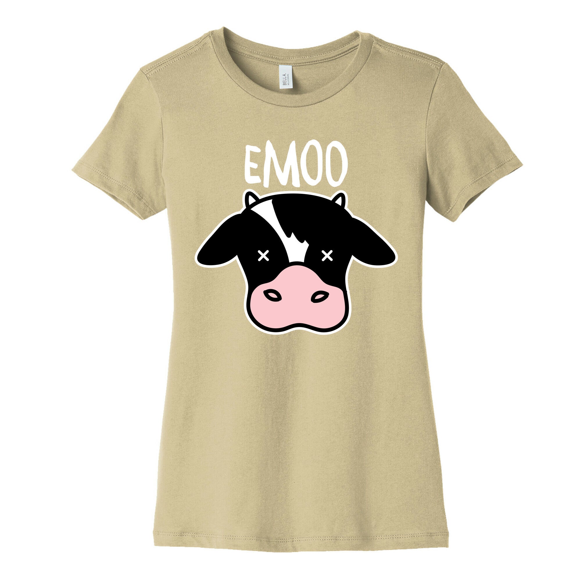 Emoo Emo Cow Women's Cotton Tee