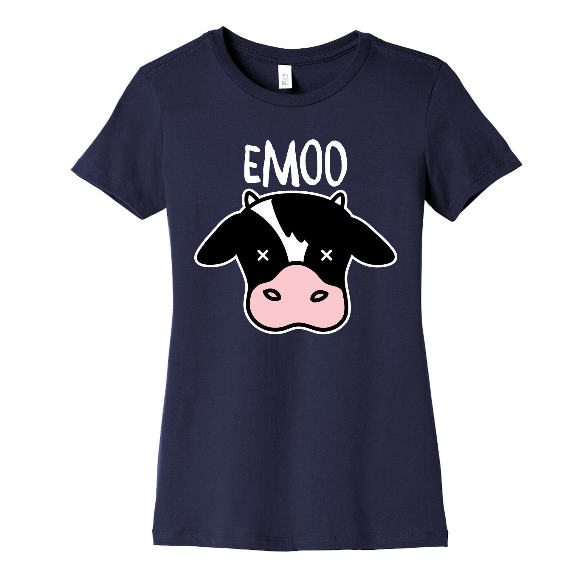 Emoo Emo Cow Women's Cotton Tee