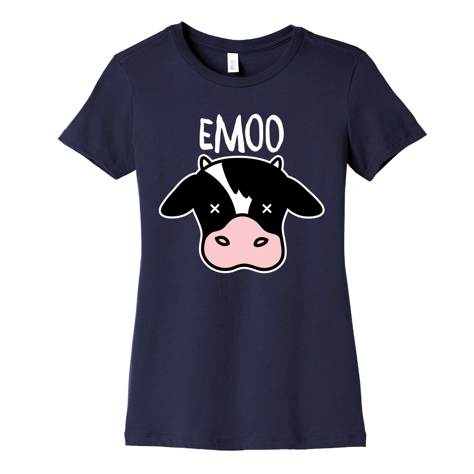 Emoo Emo Cow Women's Cotton Tee