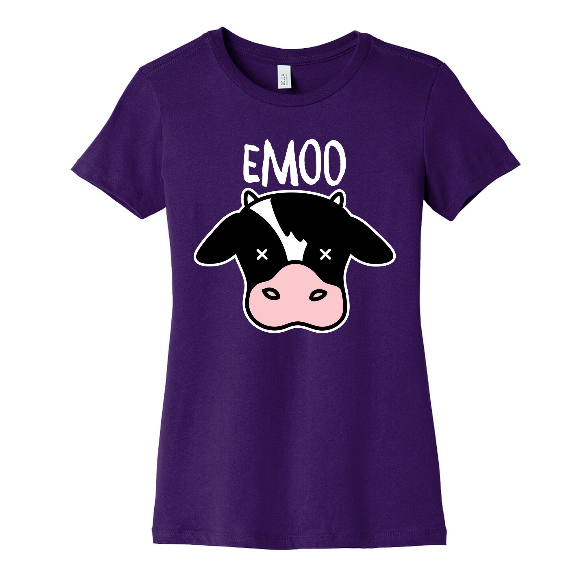 Emoo Emo Cow Women's Cotton Tee