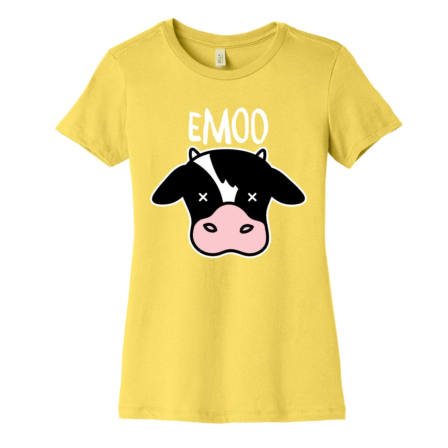 Emoo Emo Cow Women's Cotton Tee