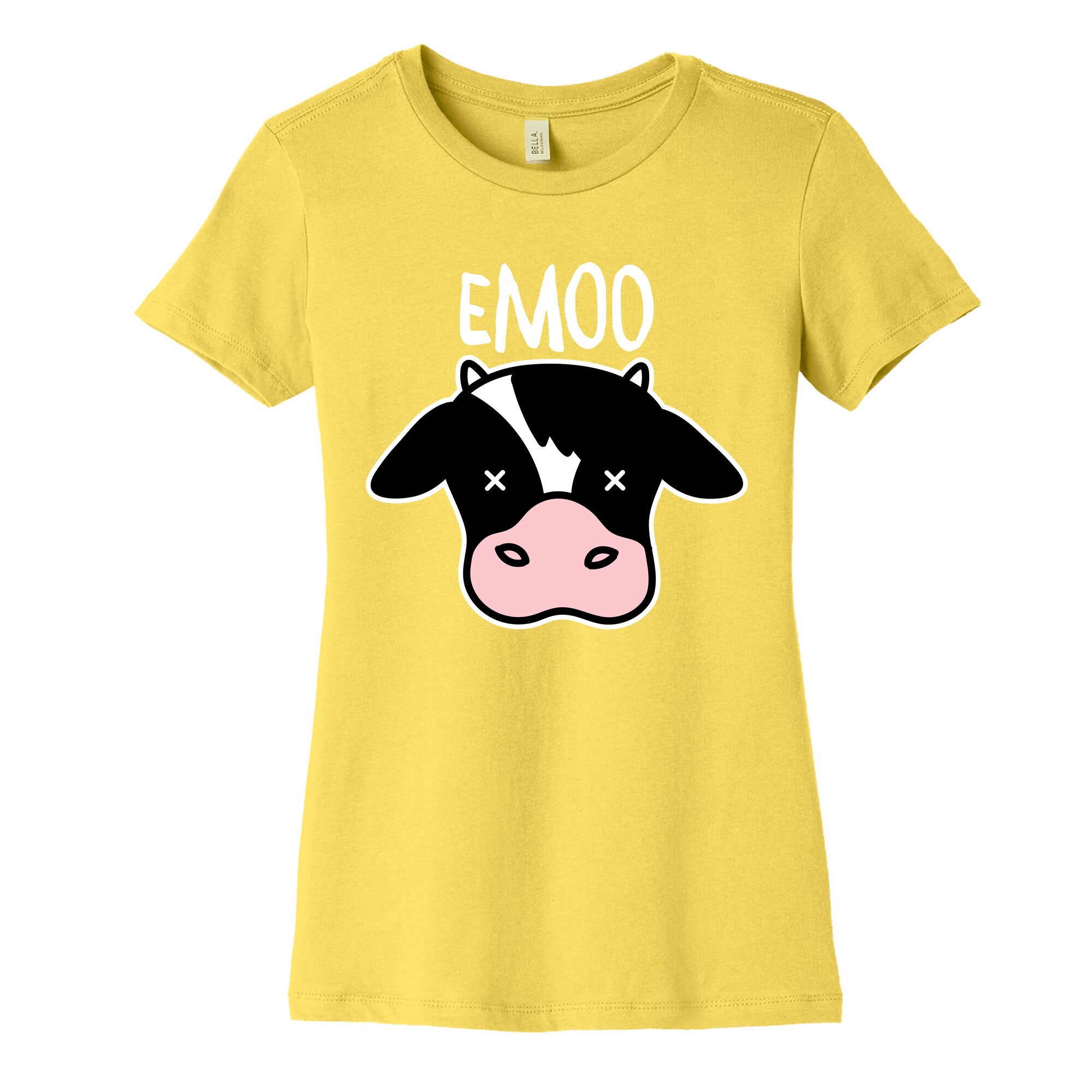 Emoo Emo Cow Women's Cotton Tee