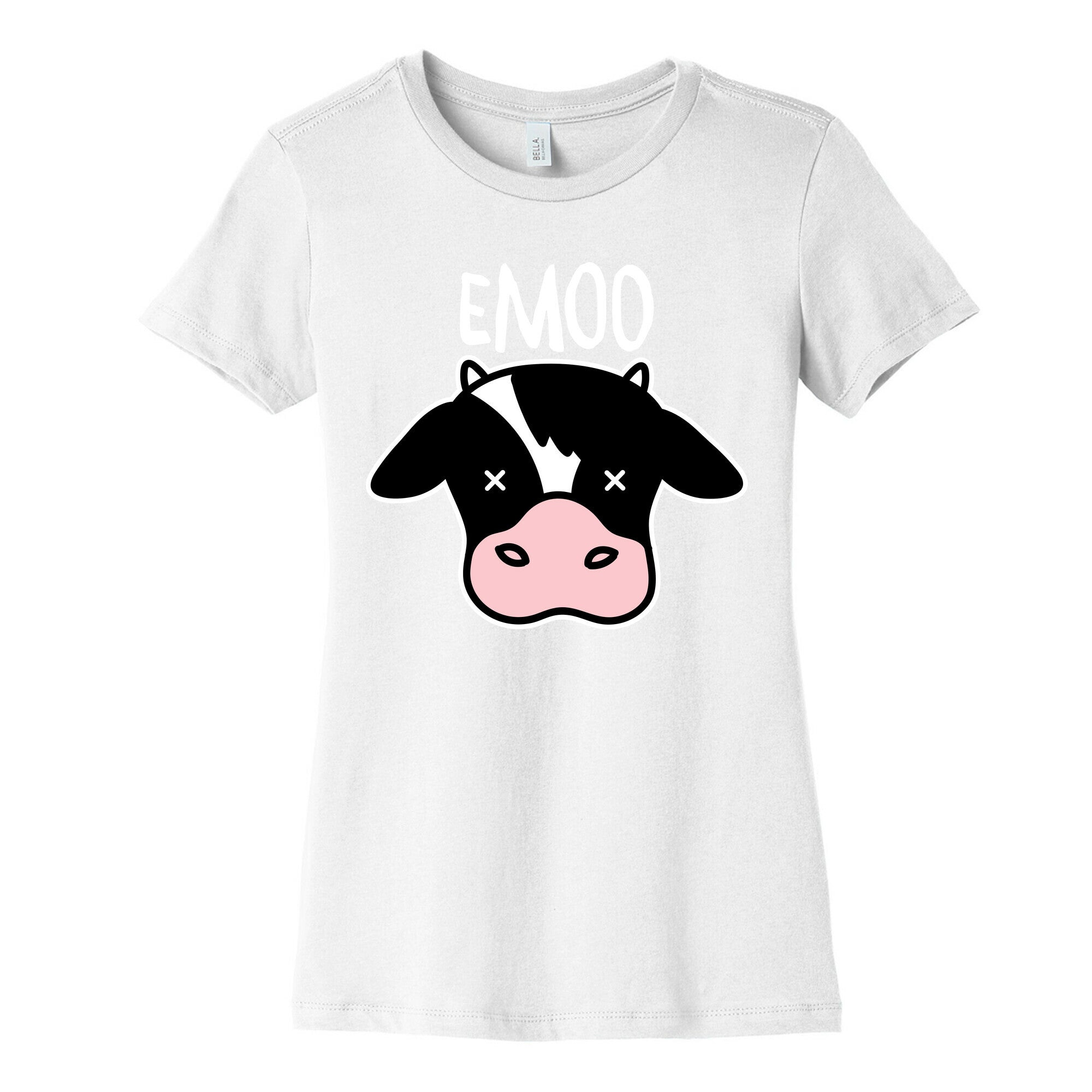 Emoo Emo Cow Women's Cotton Tee