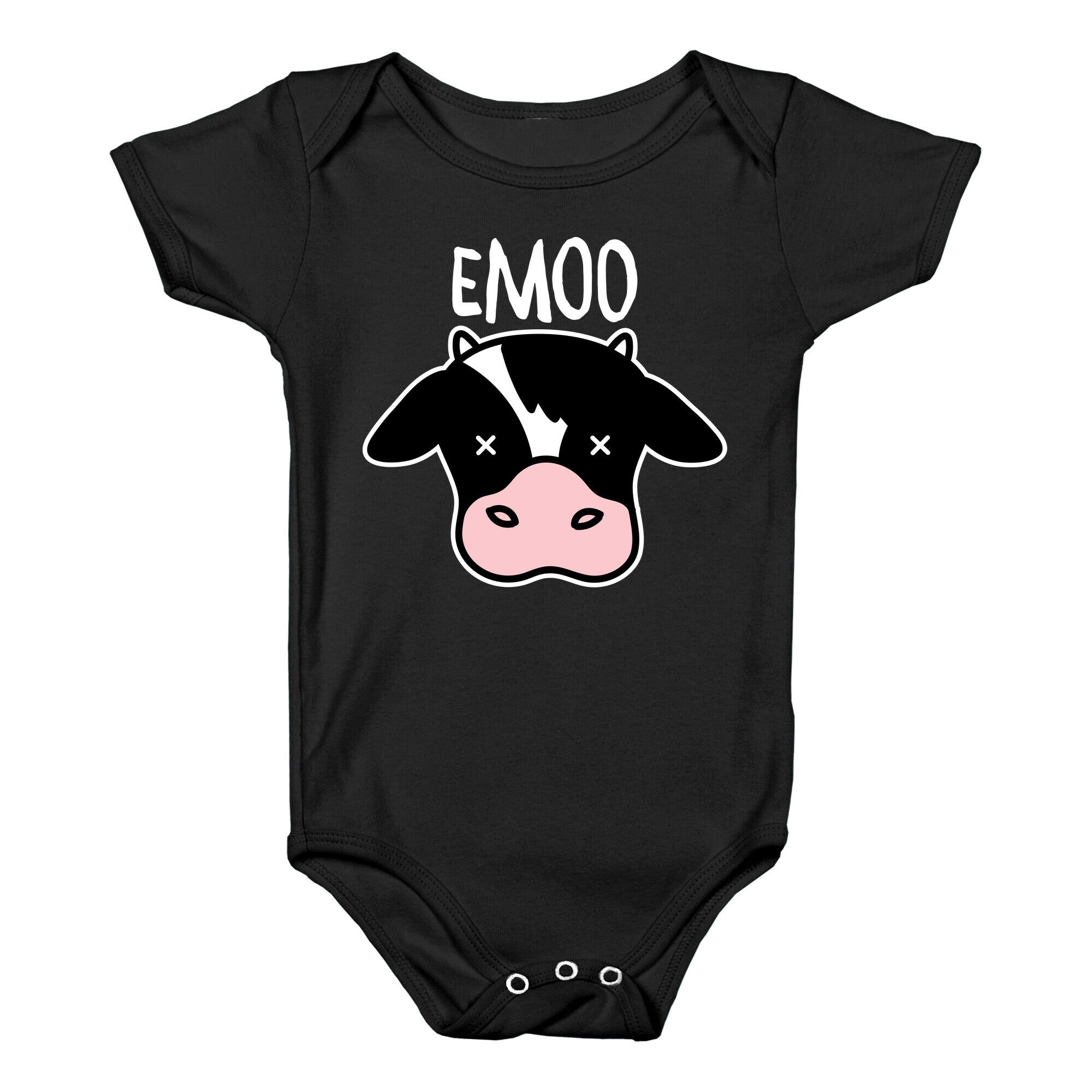 Emoo Emo Cow Baby One Piece