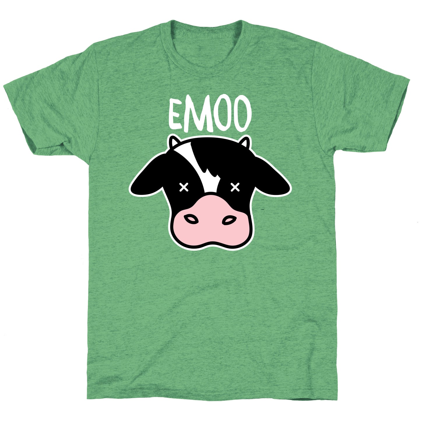 Emoo Emo Cow Unisex Triblend Tee