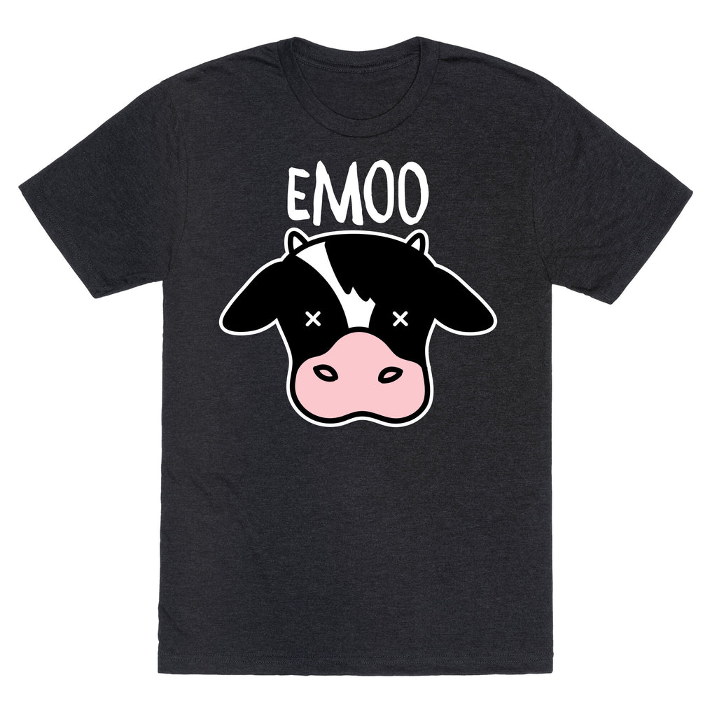 Emoo Emo Cow Unisex Triblend Tee
