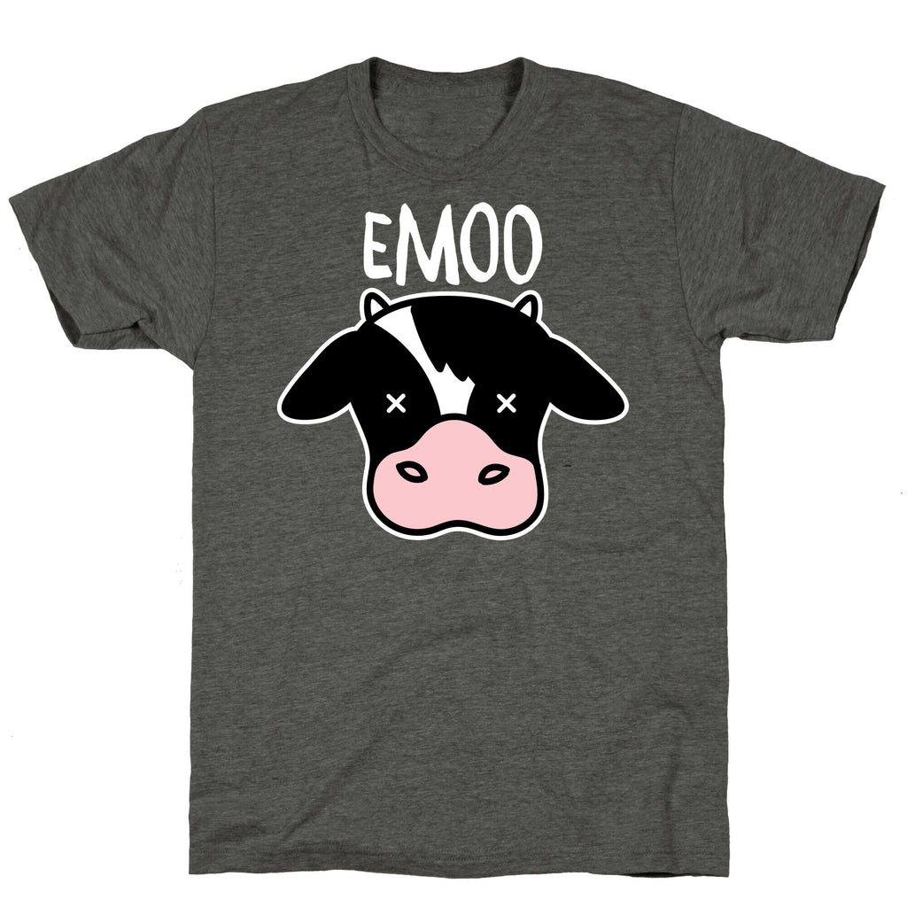 Emoo Emo Cow Unisex Triblend Tee