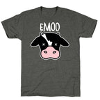 Emoo Emo Cow Unisex Triblend Tee