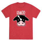Emoo Emo Cow Unisex Triblend Tee