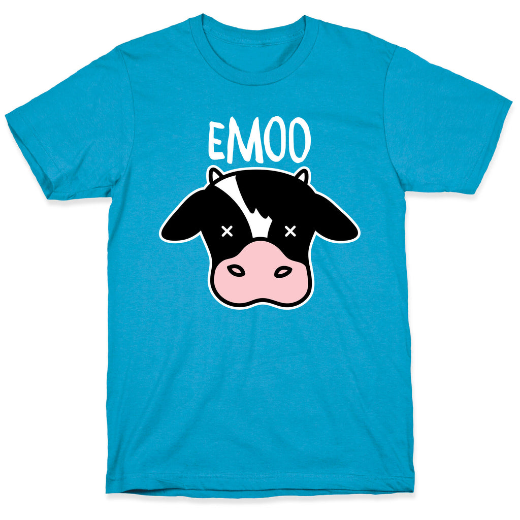 Emoo Emo Cow Unisex Triblend Tee