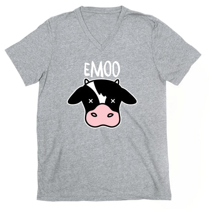 Emoo Emo Cow V-Neck