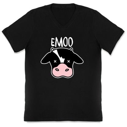 Emoo Emo Cow V-Neck