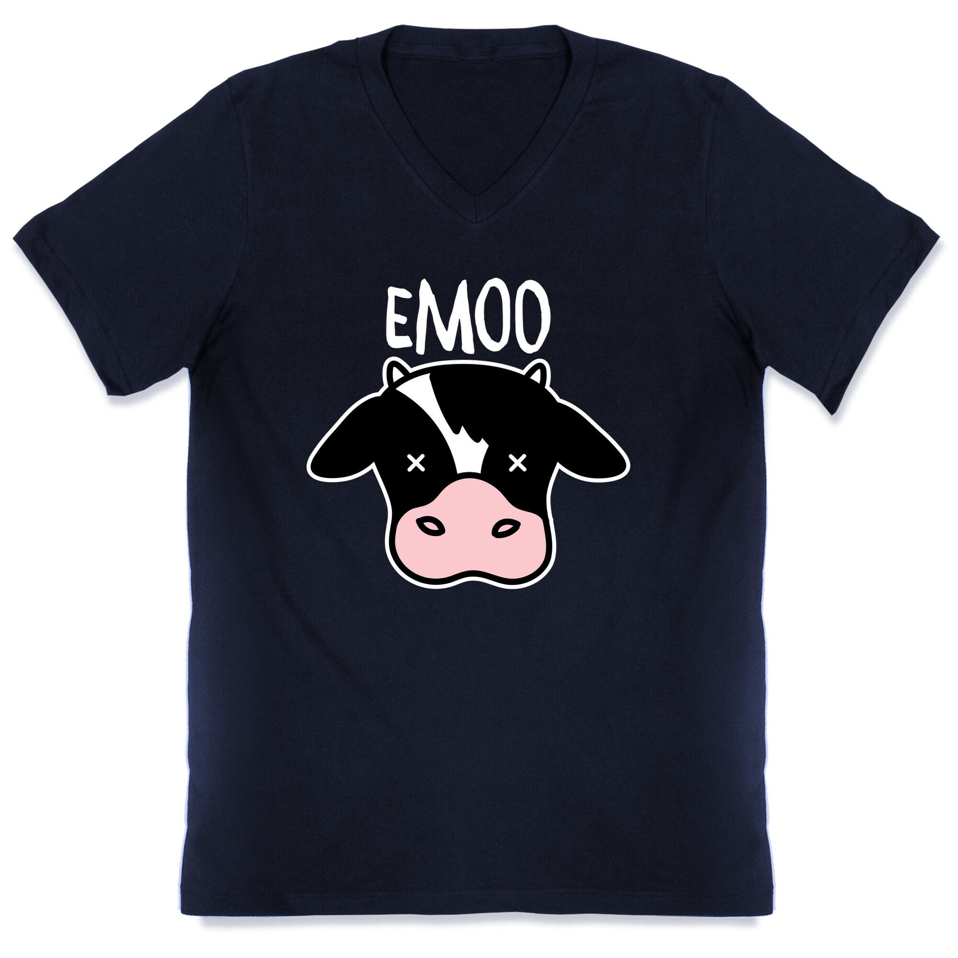 Emoo Emo Cow V-Neck