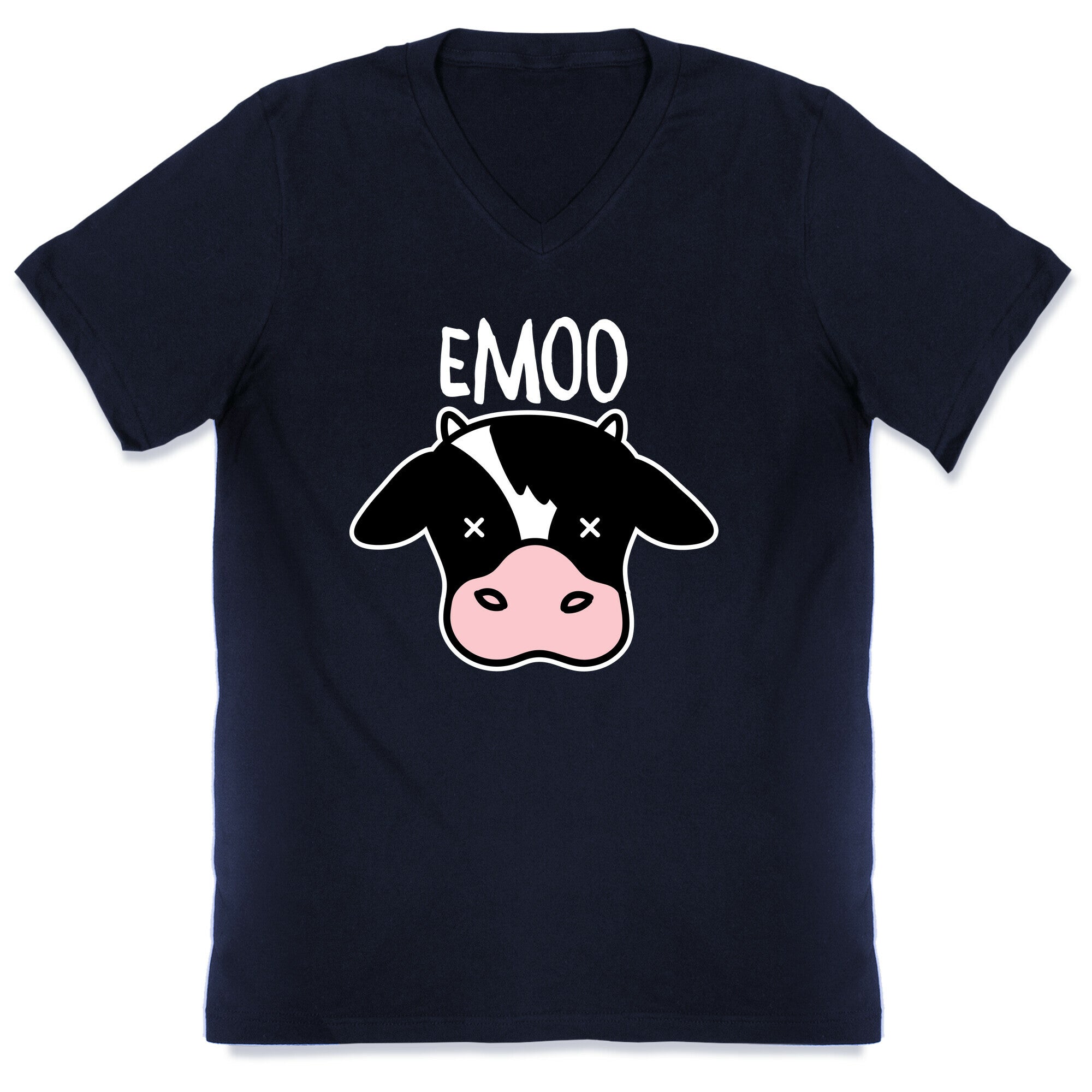 Emoo Emo Cow V-Neck