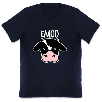 Emoo Emo Cow V-Neck