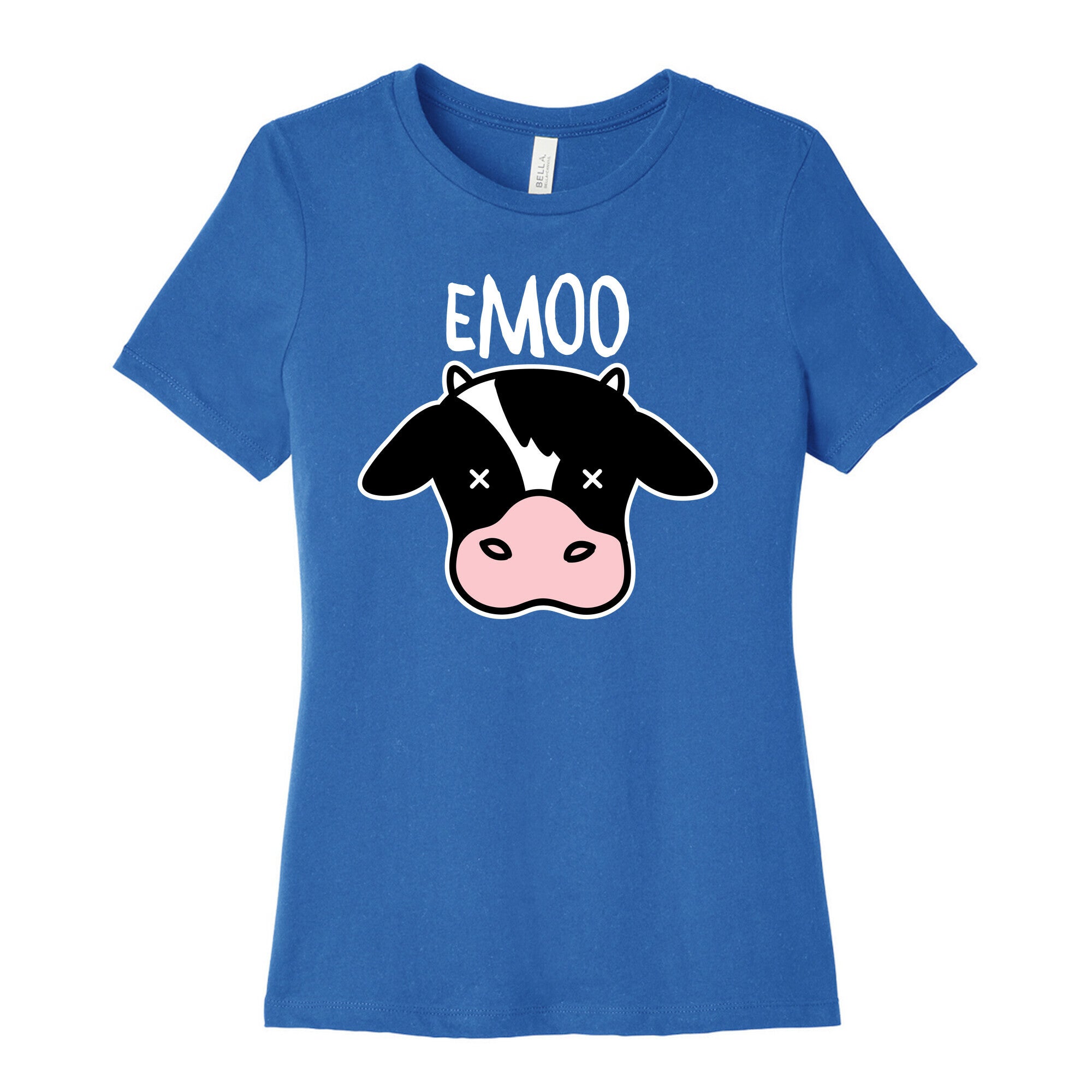 Emoo Emo Cow Women's Cotton Tee